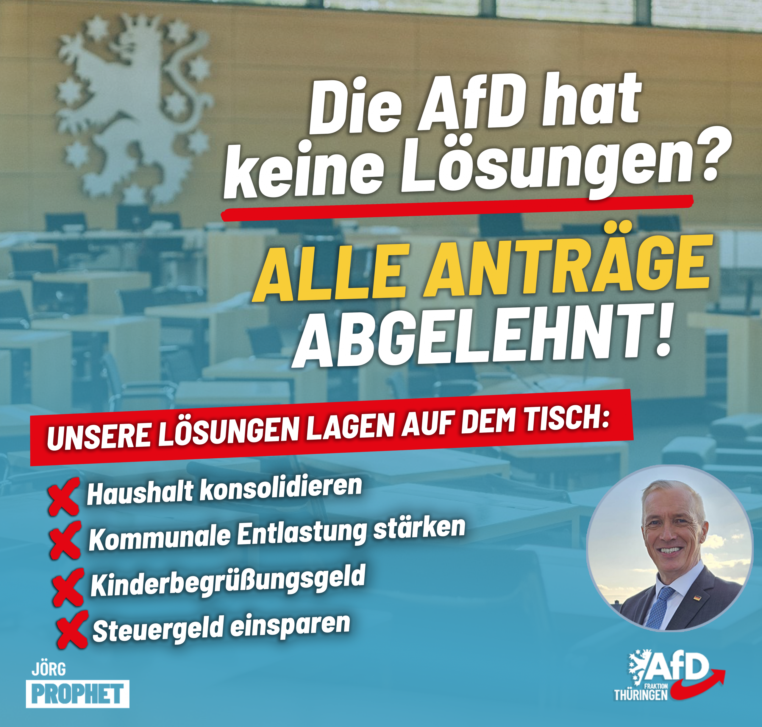 Alle 36 Anträge abgelehnt – warum wir trotzdem richtig liegen