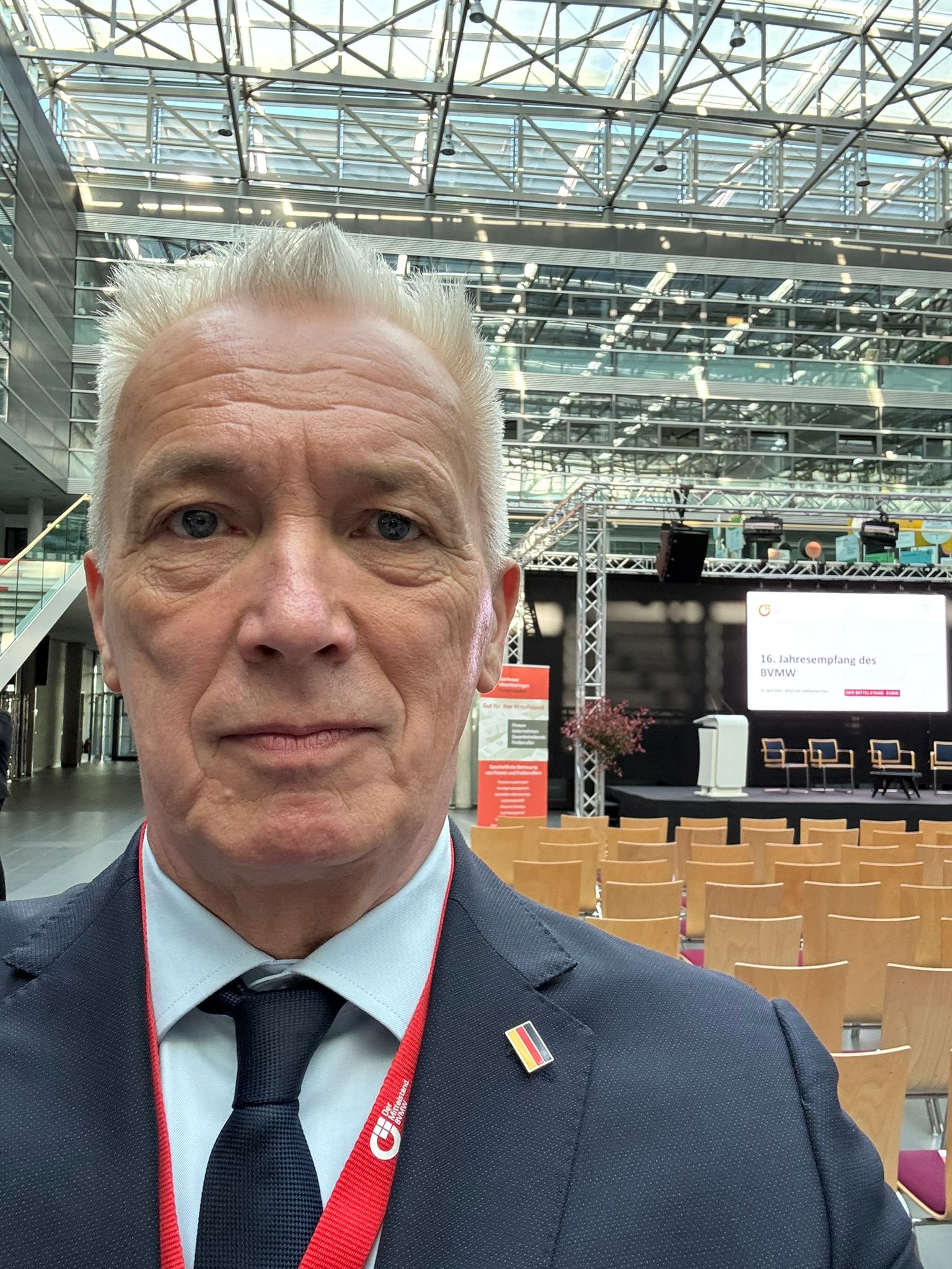 Beim politischen Jahresempfang des BVMW Thüringen in Erfurt